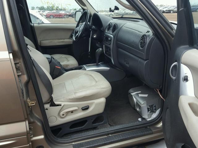 1J4GL38K03W718415 - 2003 JEEP LIBERTY RE GOLD photo 5