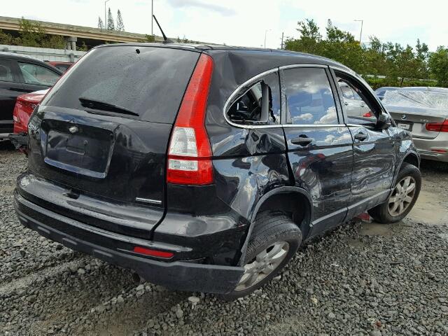 5J6RE3H49BL020048 - 2011 HONDA CR-V SE BLACK photo 4