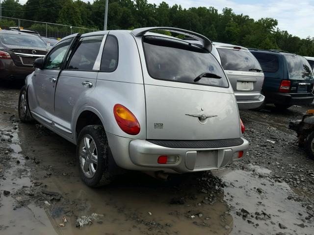 3C8FY4BB41T619910 - 2001 CHRYSLER PT CRUISER SILVER photo 3