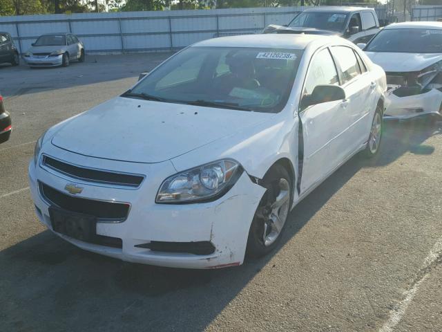 1G1ZA5E03CF398891 - 2012 CHEVROLET MALIBU LS თეთრი ფოტო 2