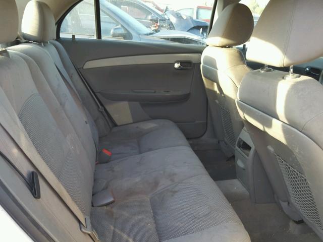 1G1ZA5E03CF398891 - 2012 CHEVROLET MALIBU LS თეთრი ფოტო 6