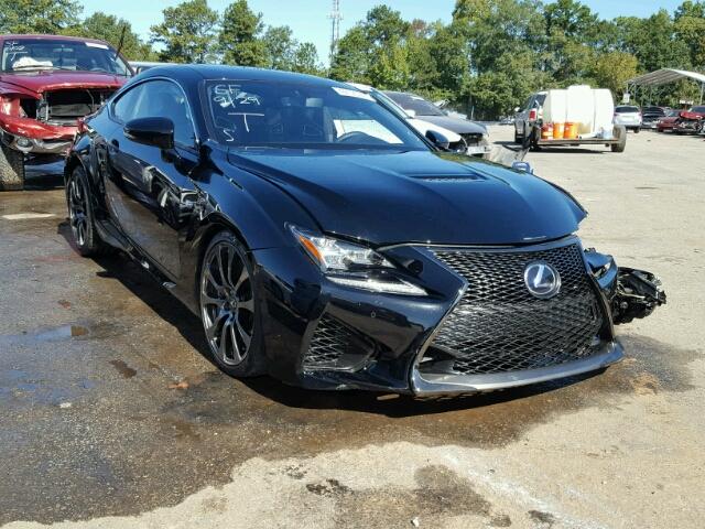 JTHHP5BC7F5001398 - 2015 LEXUS RC-F BLACK photo 1