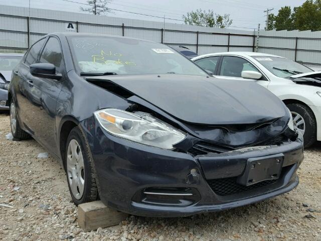 1C3CDFAA1ED669135 - 2014 DODGE DART SE GRAY photo 1