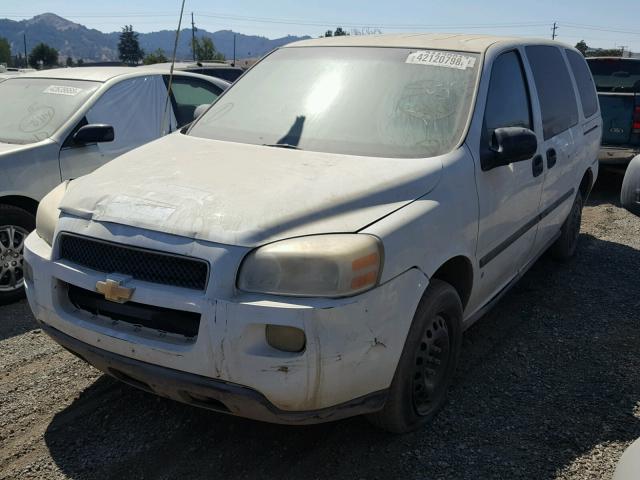 1GBDV13L16D148260 - 2006 CHEVROLET UPLANDER I WHITE photo 2