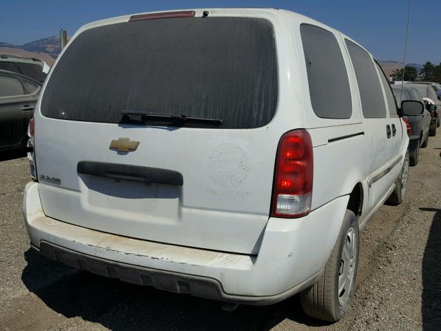 1GBDV13L16D148260 - 2006 CHEVROLET UPLANDER I WHITE photo 4