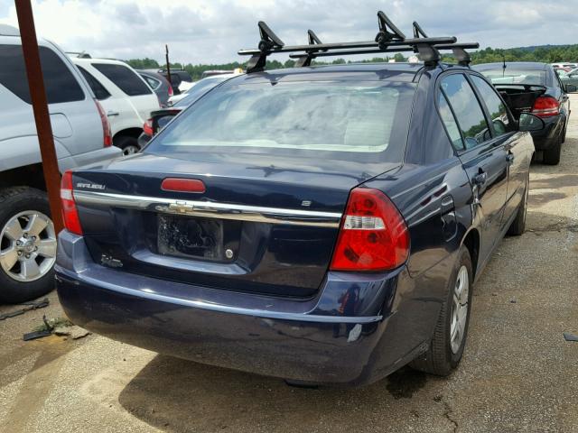 1G1ZS58F07F101627 - 2007 CHEVROLET MALIBU LS Қара фото 4