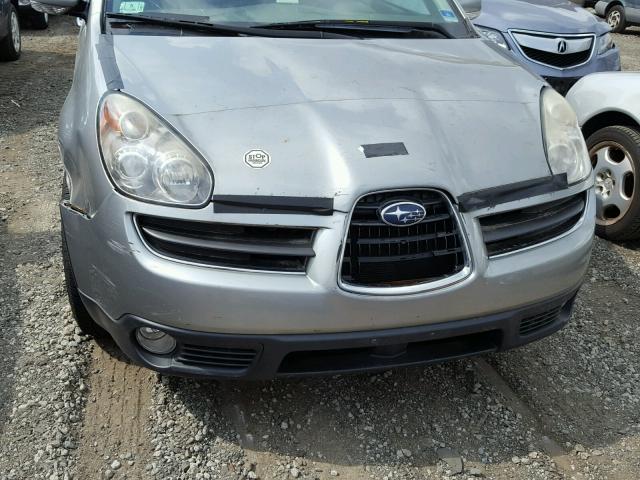 4S4WX82D574405533 - 2007 SUBARU B9 TRIBECA SILVER photo 7