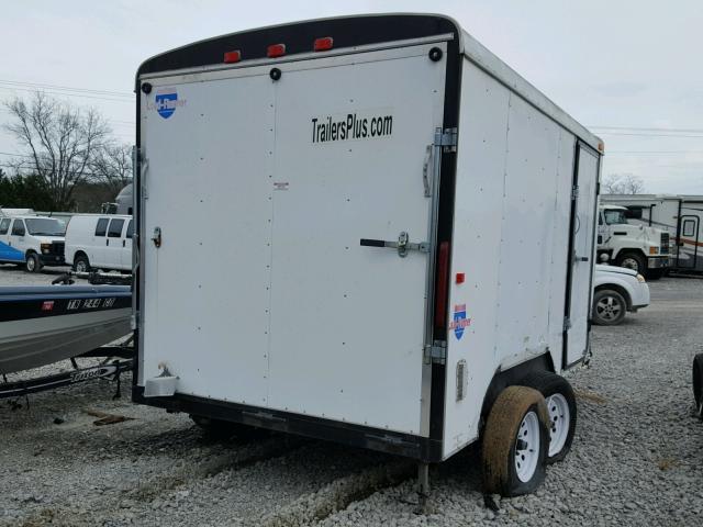 4RACS1229BC028678 - 2011 UTILITY TRAILER WHITE photo 4