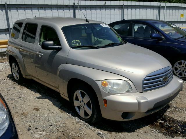 3GNCA13B29S583536 - 2009 CHEVROLET HHR LS BEIGE photo 1