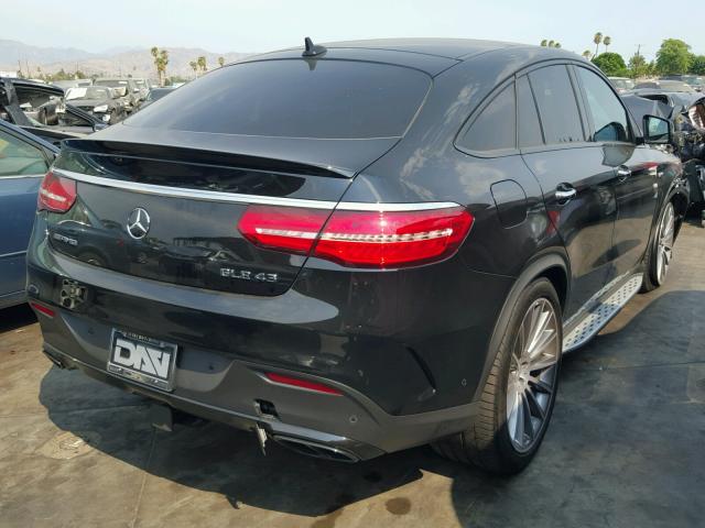 4JGED6EB0JA114837 - 2018 MERCEDES-BENZ GLE COUPE BLACK photo 4