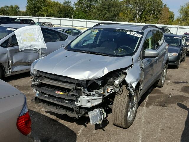 1FMCU0GX5EUE40330 - 2014 FORD ESCAPE GRAY photo 2