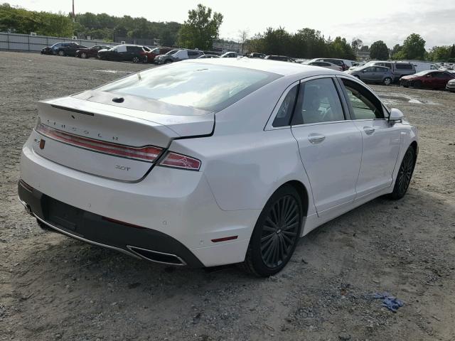 3LN6L5E92JR605429 - 2018 LINCOLN MKZ RESERV WHITE photo 4