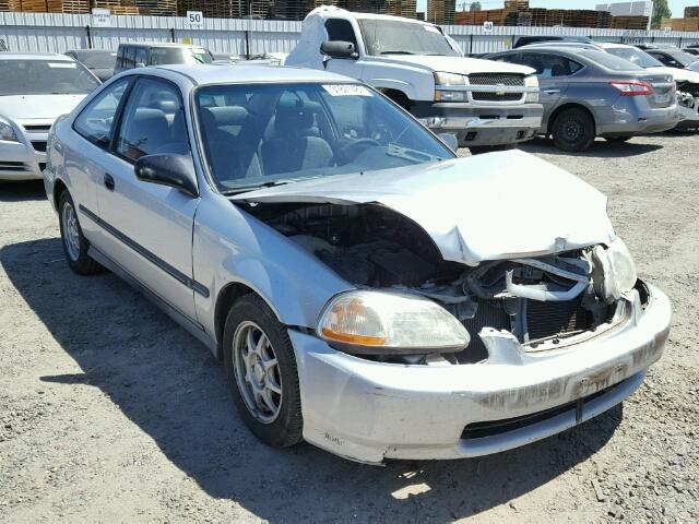 1HGEJ7127VL115570 - 1997 HONDA CIVIC HX SILVER photo 1