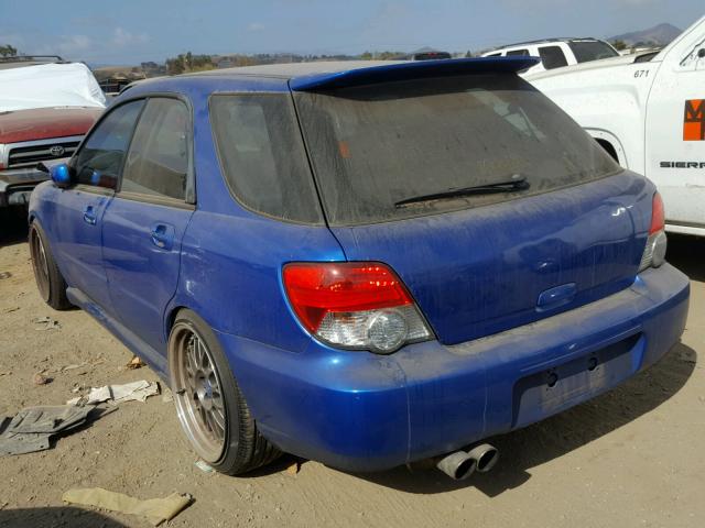 JF1GG29624G809094 - 2004 SUBARU IMPREZA WR BLUE photo 3