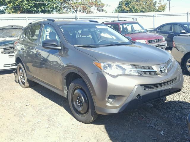 JTMBFREV8DD008975 - 2013 TOYOTA RAV4 LE Qəhvəyi foto 1