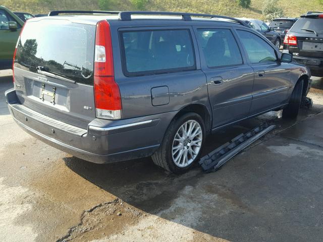 YV1SW592962540317 - 2006 VOLVO V70 2.5T GRAY photo 4