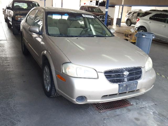 JN1CA31D51T614252 - 2001 NISSAN MAXIMA GXE BEIGE photo 1