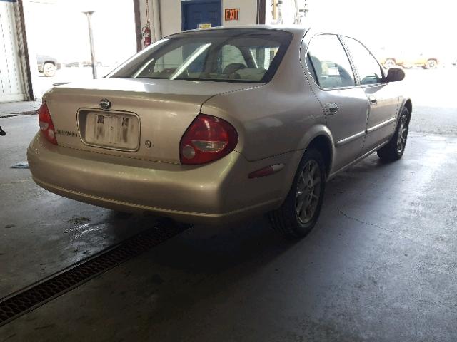 JN1CA31D51T614252 - 2001 NISSAN MAXIMA GXE BEIGE photo 4