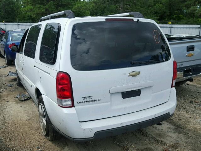 1GNDV33118D195188 - 2008 CHEVROLET UPLANDER L თეთრი ფოტო 3