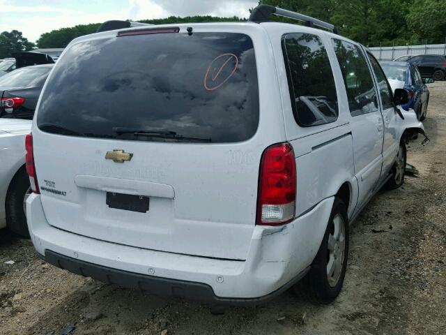 1GNDV33118D195188 - 2008 CHEVROLET UPLANDER L თეთრი ფოტო 4