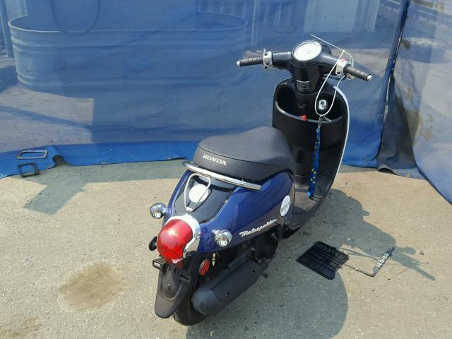 LALAF7019E3100319 - 2014 HONDA NCH50 BLUE photo 4