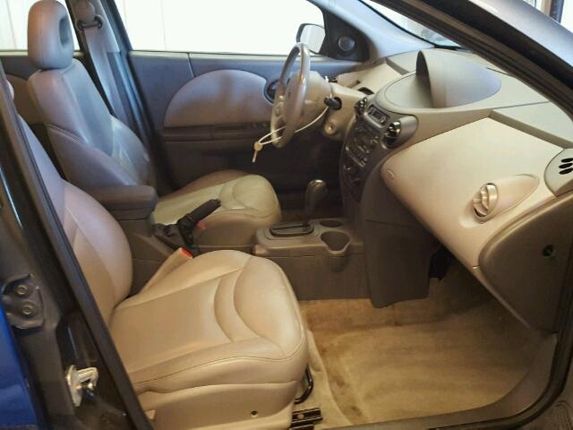 1G8AL52F93Z134476 - 2003 SATURN ION LEVEL BLUE photo 5