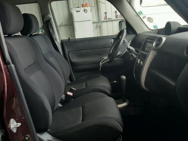 JTLKT324364046218 - 2006 TOYOTA SCION XB Tünd qırmızı foto 5