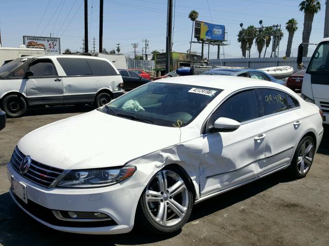 WVWBN7AN5DE545455 - 2013 VOLKSWAGEN CC SPORT WHITE photo 2