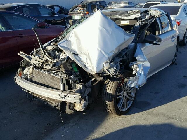 JTKJF5C7XD3054122 - 2013 TOYOTA SCION TC 银色 照片 2