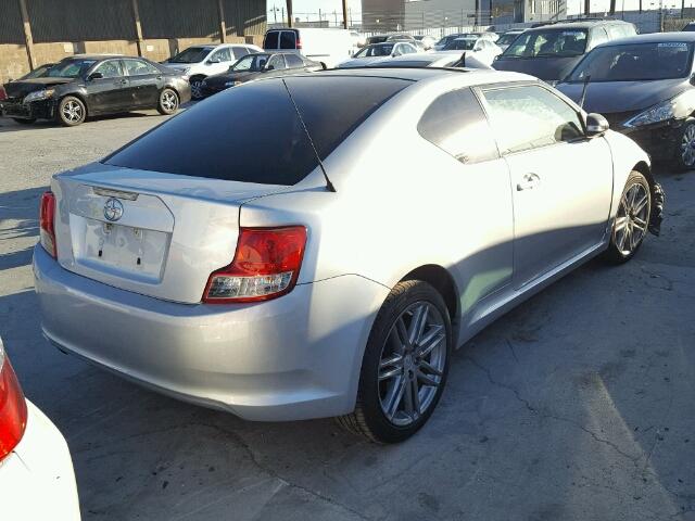 JTKJF5C7XD3054122 - 2013 TOYOTA SCION TC 银色 照片 4