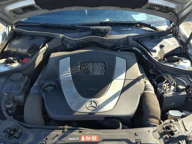 WDBRF52H86F746979 - 2006 MERCEDES-BENZ C GENERATI SILVER photo 7