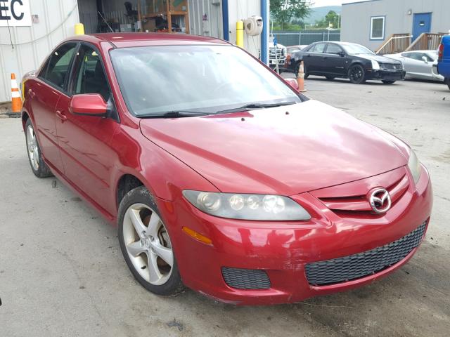 1YVHP80C075M43909 - 2007 MAZDA 6 I أحمر صورة 1