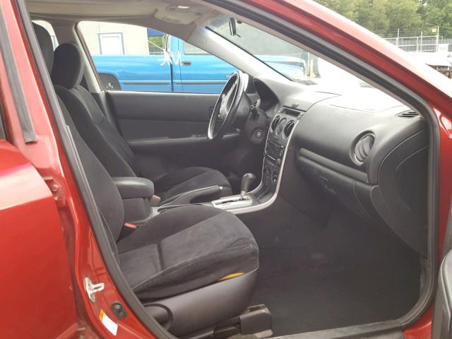 1YVHP80C075M43909 - 2007 MAZDA 6 I أحمر صورة 5
