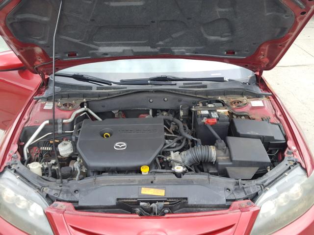 1YVHP80C075M43909 - 2007 MAZDA 6 I أحمر صورة 7