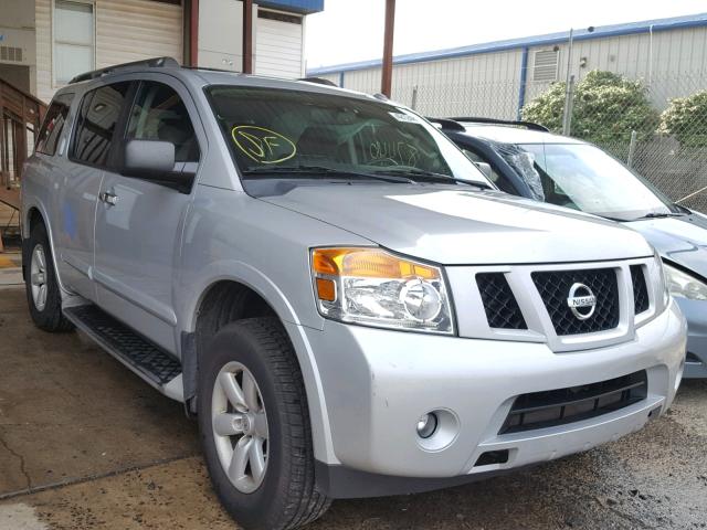 5N1AA0NC3DN601458 - 2013 NISSAN ARMADA SV SILVER photo 1