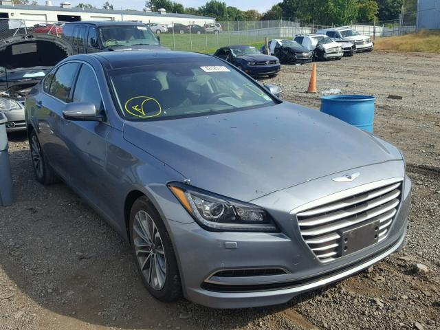 KMHGN4JE0FU100078 - 2015 HYUNDAI GENESIS 3. GRAY photo 1