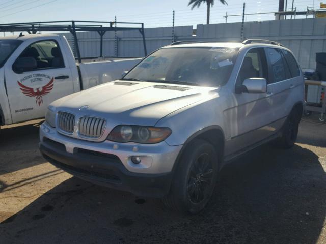 5UXFB535X6LV24559 - 2006 BMW X5 SILVER photo 2