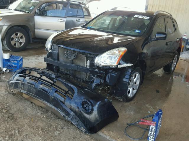 JN8AS5MT1AW503006 - 2010 NISSAN ROGUE BLACK photo 2