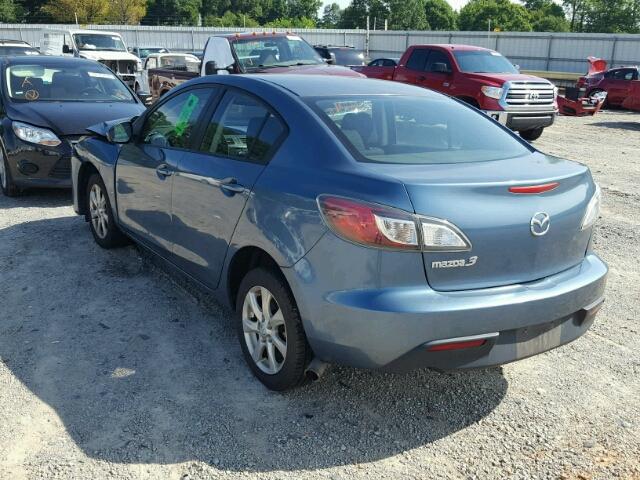 JM1BL1SF4A1139924 - 2010 MAZDA 3 I BLUE photo 3