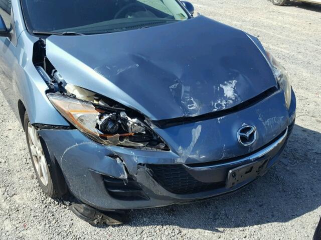 JM1BL1SF4A1139924 - 2010 MAZDA 3 I BLUE photo 9