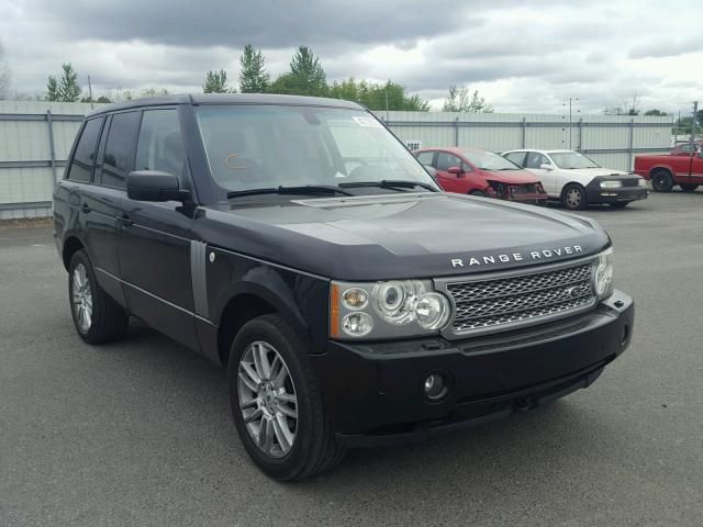 SALME15409A304224 - 2009 LAND ROVER RANGE ROVE BLACK photo 1