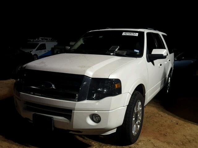 1FMJU1K5XBEF05455 - 2011 FORD EXPEDITION WHITE photo 2