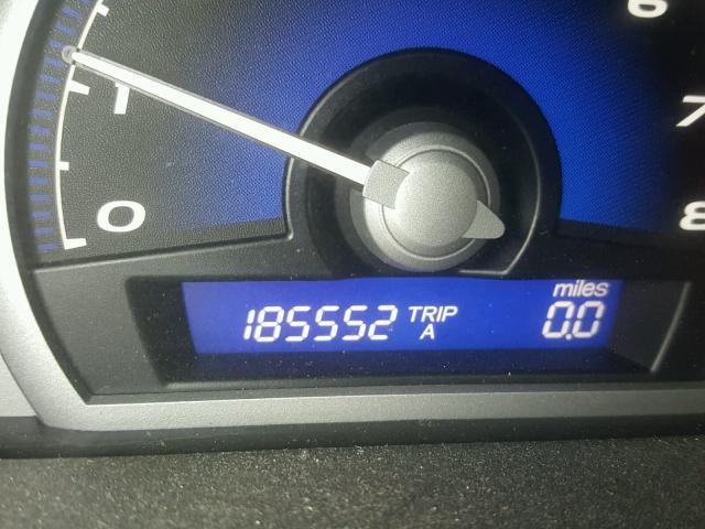 2HGFG12978H507137 - 2008 HONDA CIVIC EXL Boz foto 8