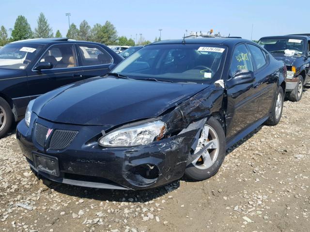 2G2WS522951170454 - 2005 PONTIAC GRAND PRIX BLACK photo 2