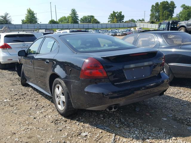 2G2WS522951170454 - 2005 PONTIAC GRAND PRIX BLACK photo 3