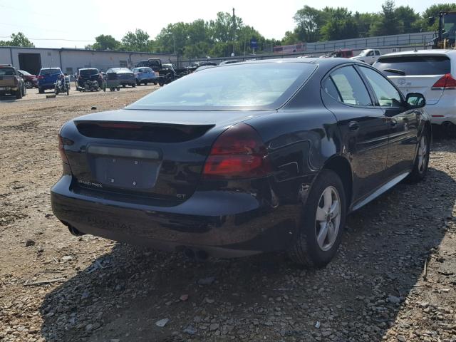 2G2WS522951170454 - 2005 PONTIAC GRAND PRIX BLACK photo 4