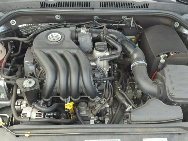 3VW2K7AJ2EM303835 - 2014 VOLKSWAGEN JETTA BASE 灰色 照片 7