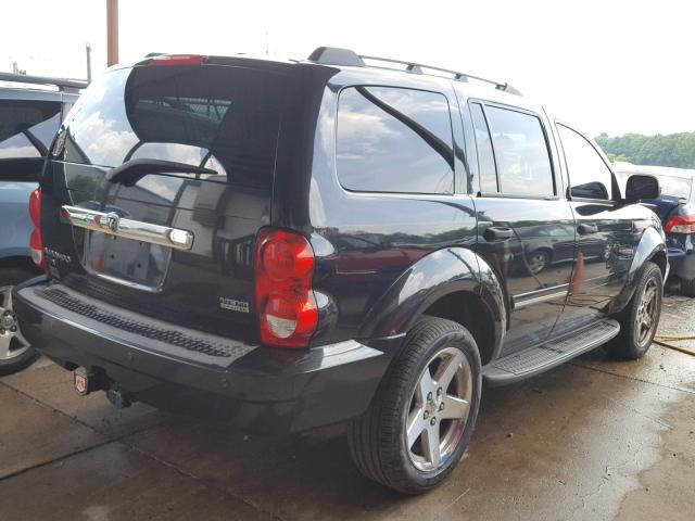 1D8HB58237F581261 - 2007 DODGE DURANGO LI BLACK photo 4