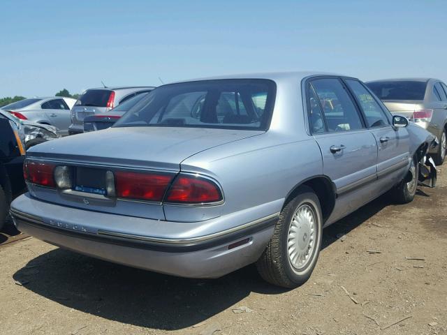 1G4HP52K8VH448503 - 1997 BUICK LESABRE CU BLUE photo 4