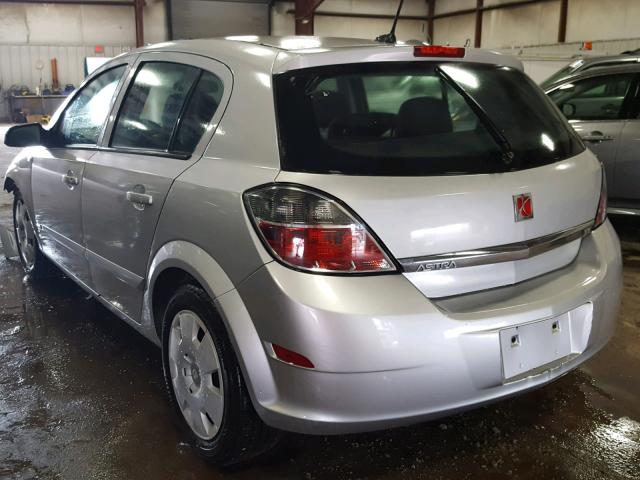 W08AR671685036424 - 2008 SATURN ASTRA XE SILVER photo 3